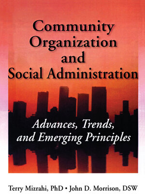 cover image of Community Organization and Social Administration